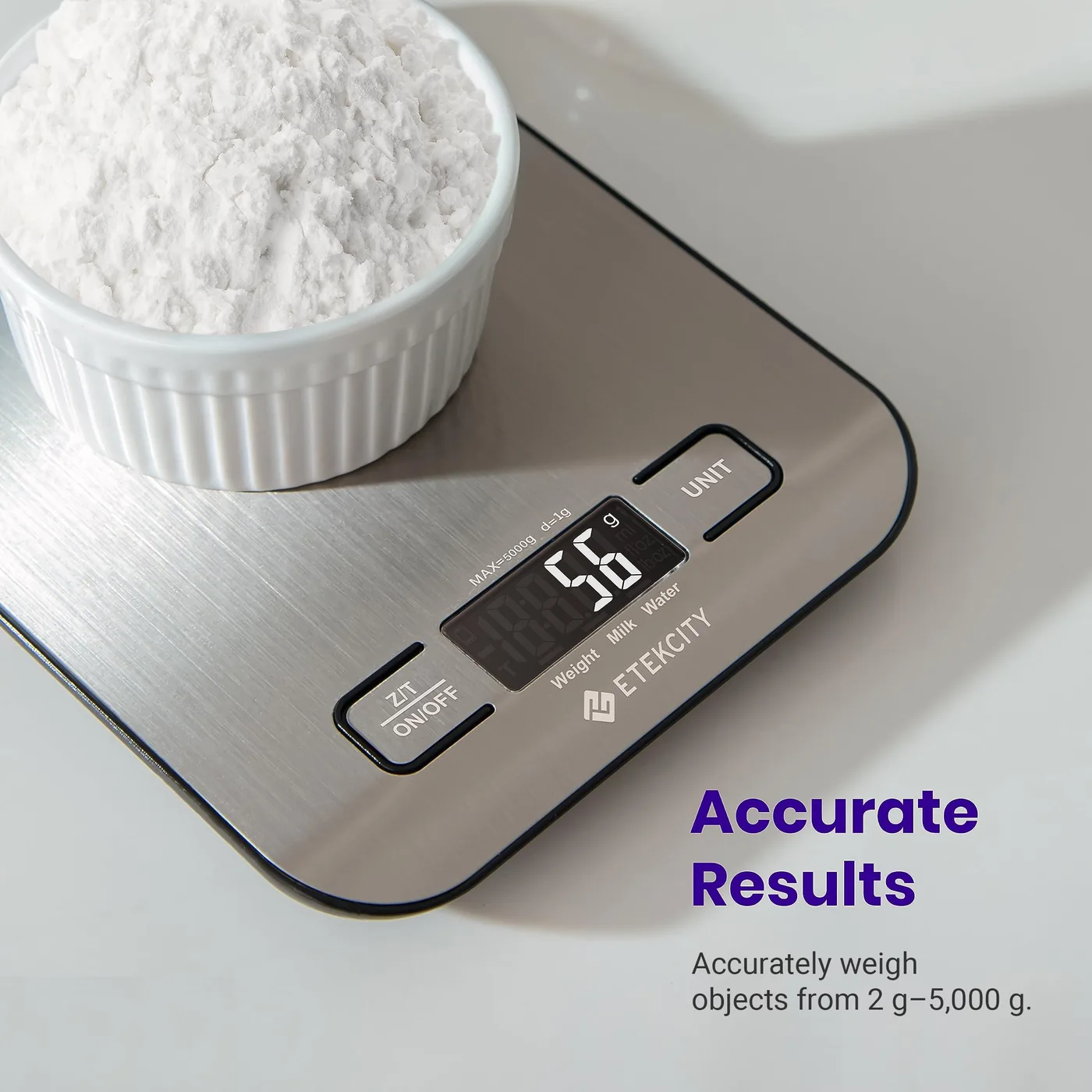 Etekcity Digital Kitchen Scale, 11 lb — photo 2